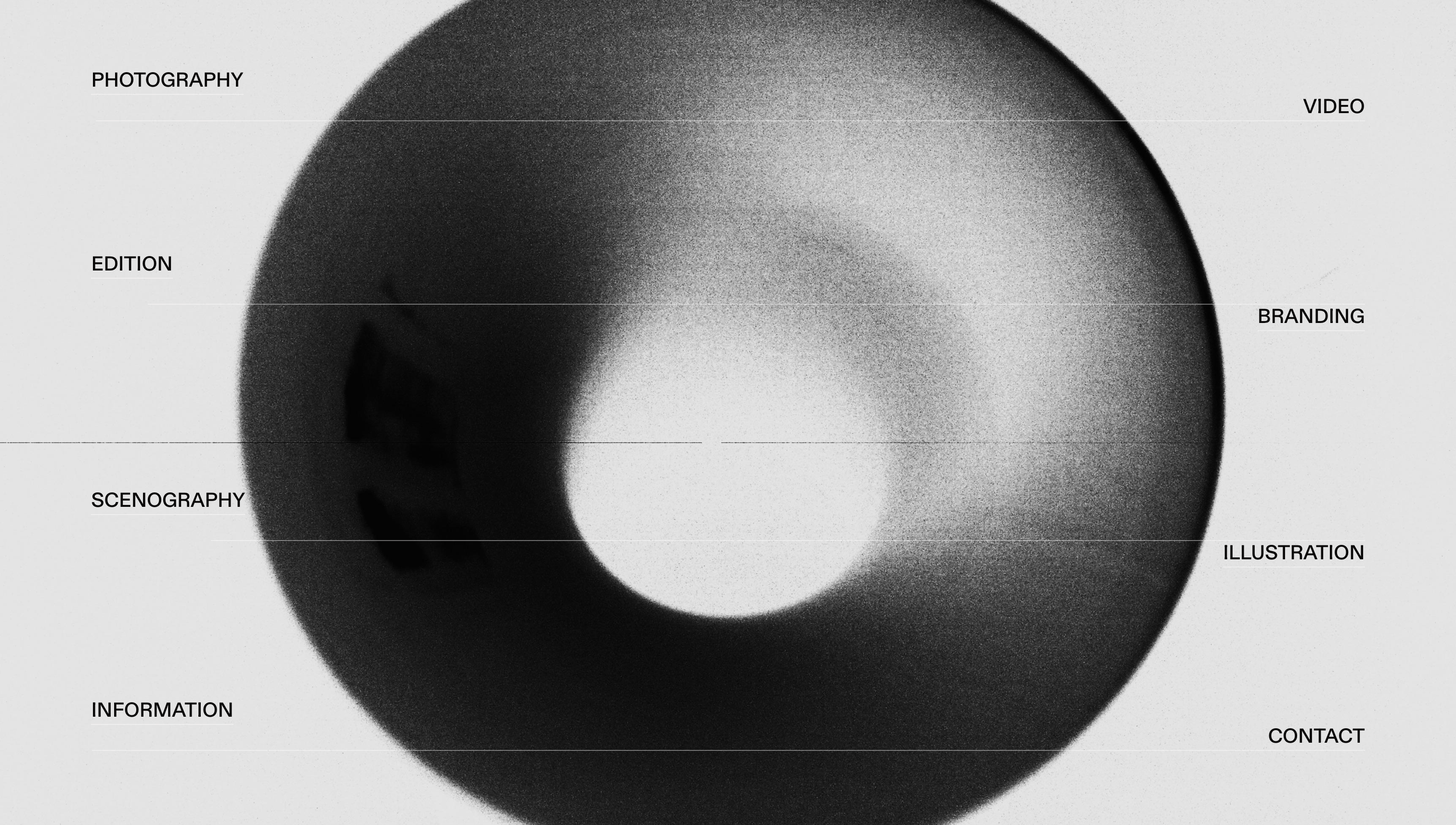 Portfolio — Navigation menu torus